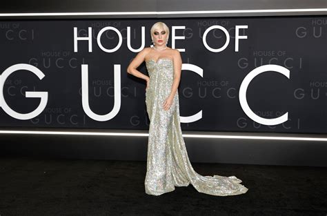 house of gucci red carpet los angeles|All Of Lady Gaga’s ‘House Of Gucci’ Red Carpet.